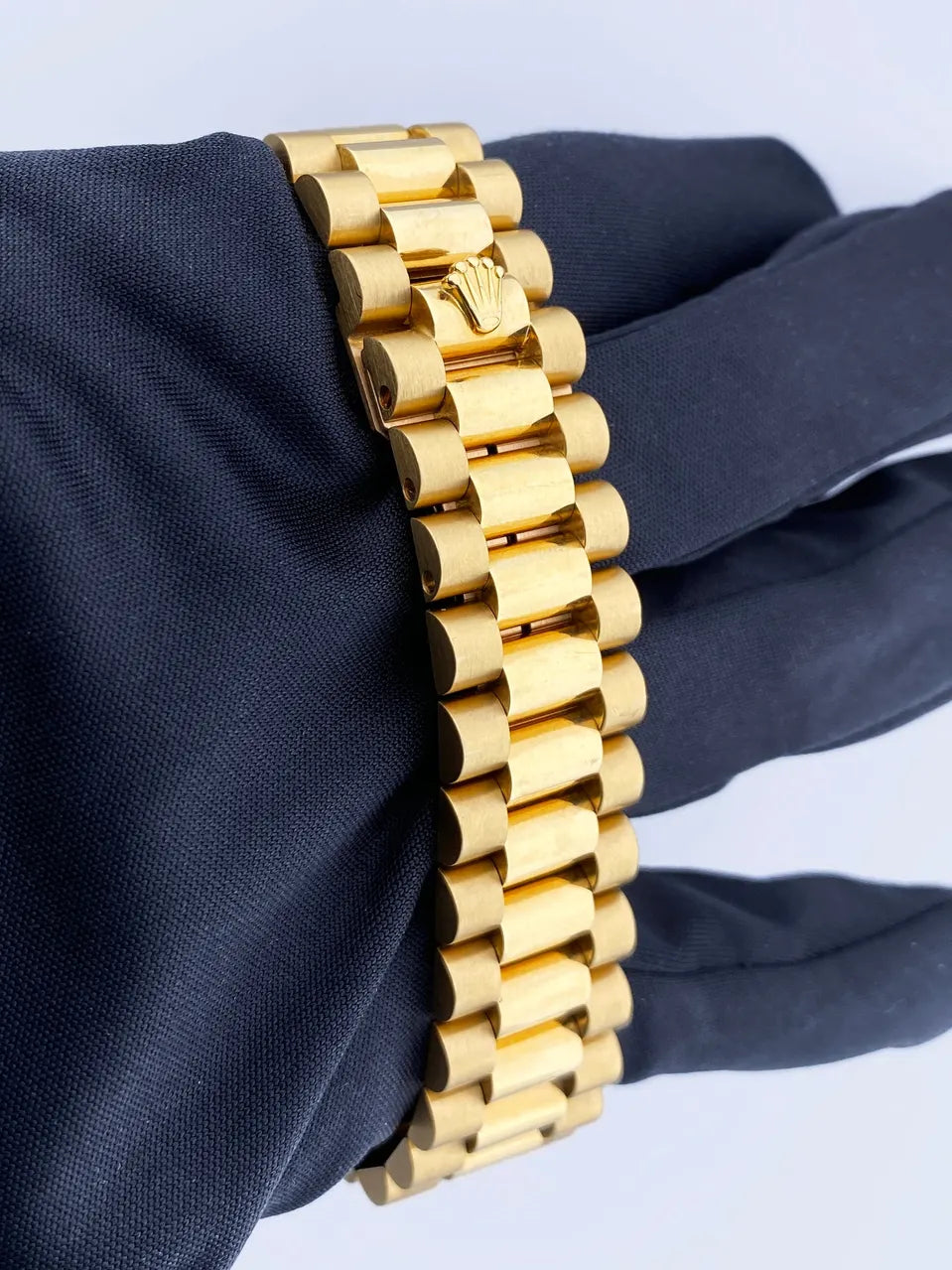 Rolex Day-Date Gold Silver - Hình 7