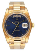president Rolex Day-Date Gold Blue Dial