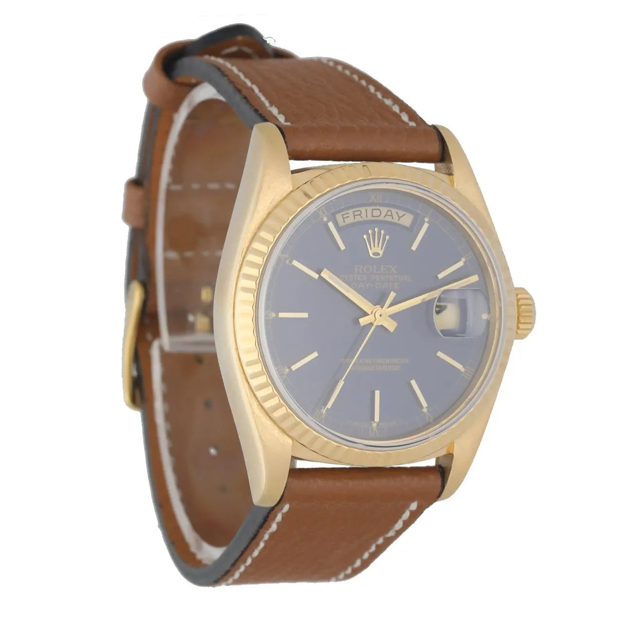 dial Rolex Gold Blue Day-Date - Hình 2
