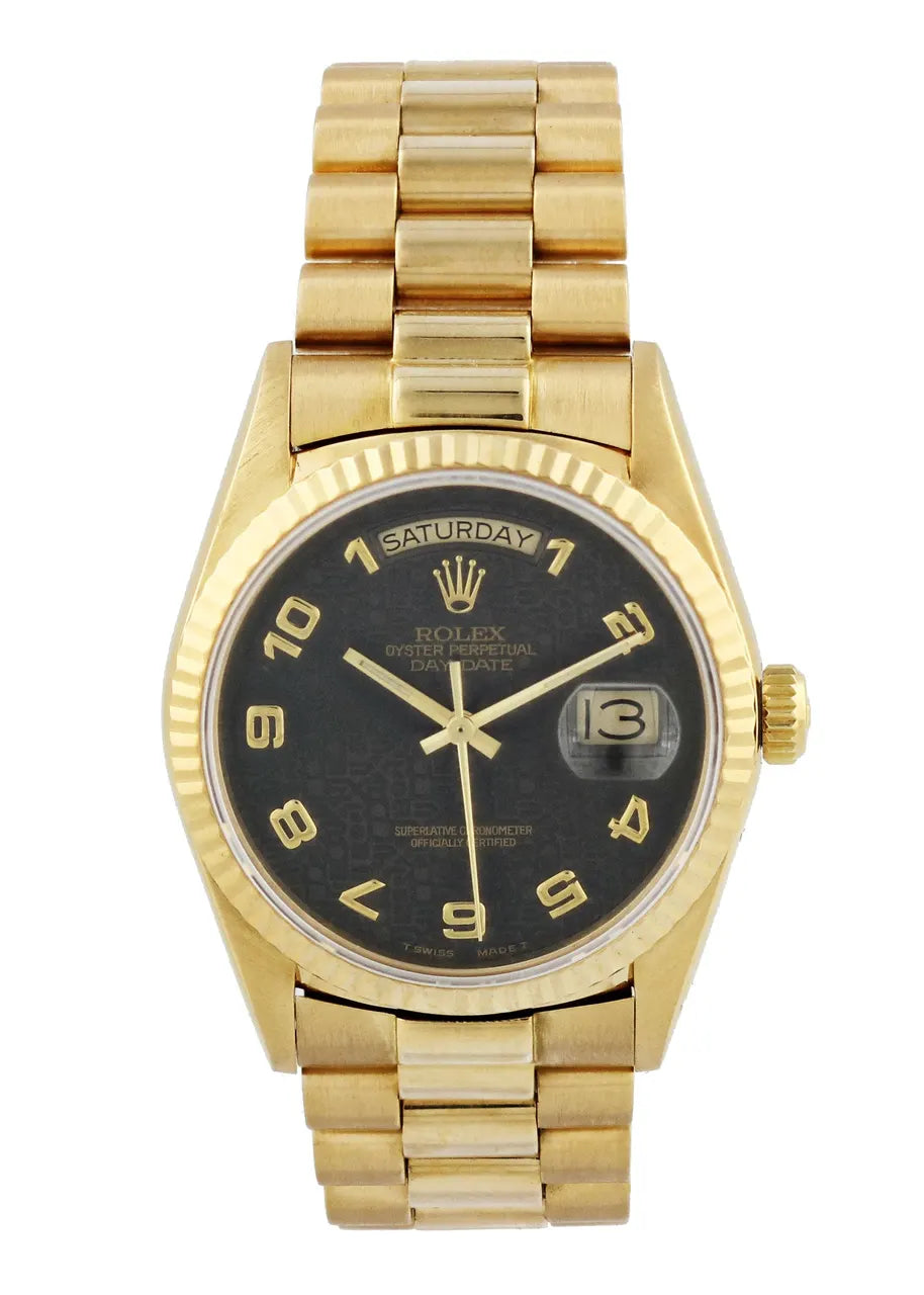 Rolex Day-Date Black Tapestry - Hình 2