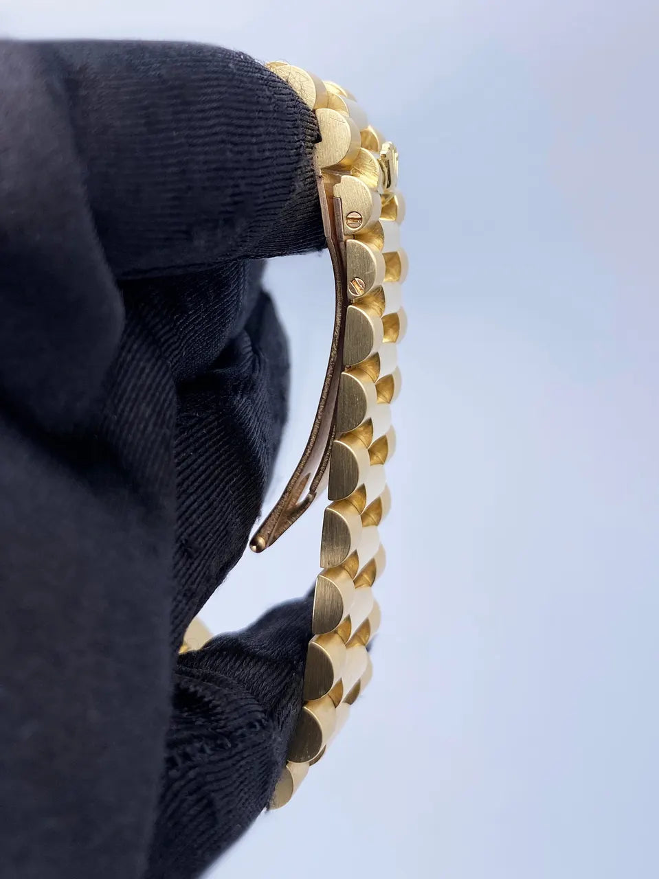 Rolex Day Date Gold Black - Hình 6