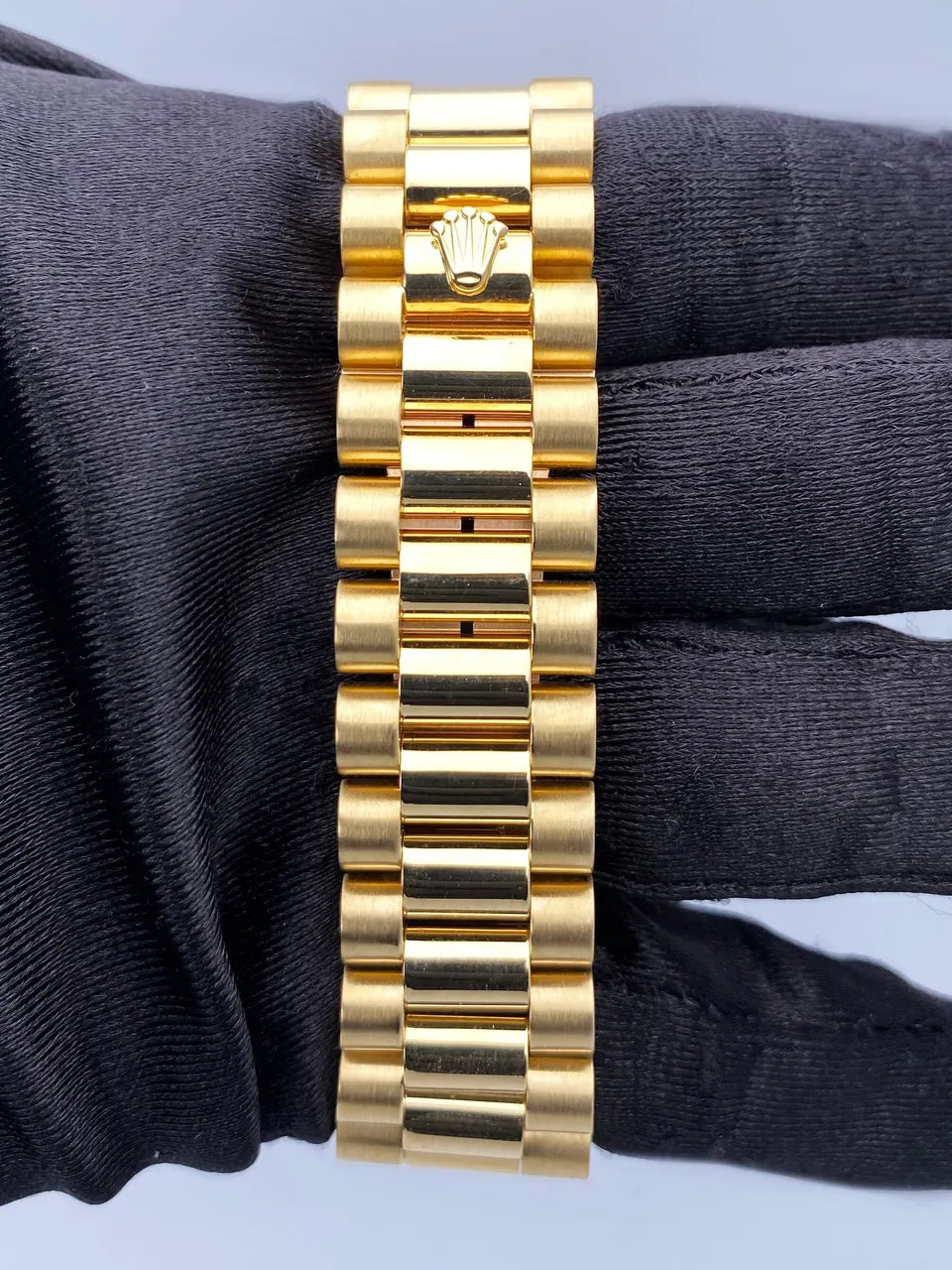 Rolex Day Date Gold Black - Hình 7