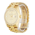 day Rolex Gold Champagne Diamond Dial