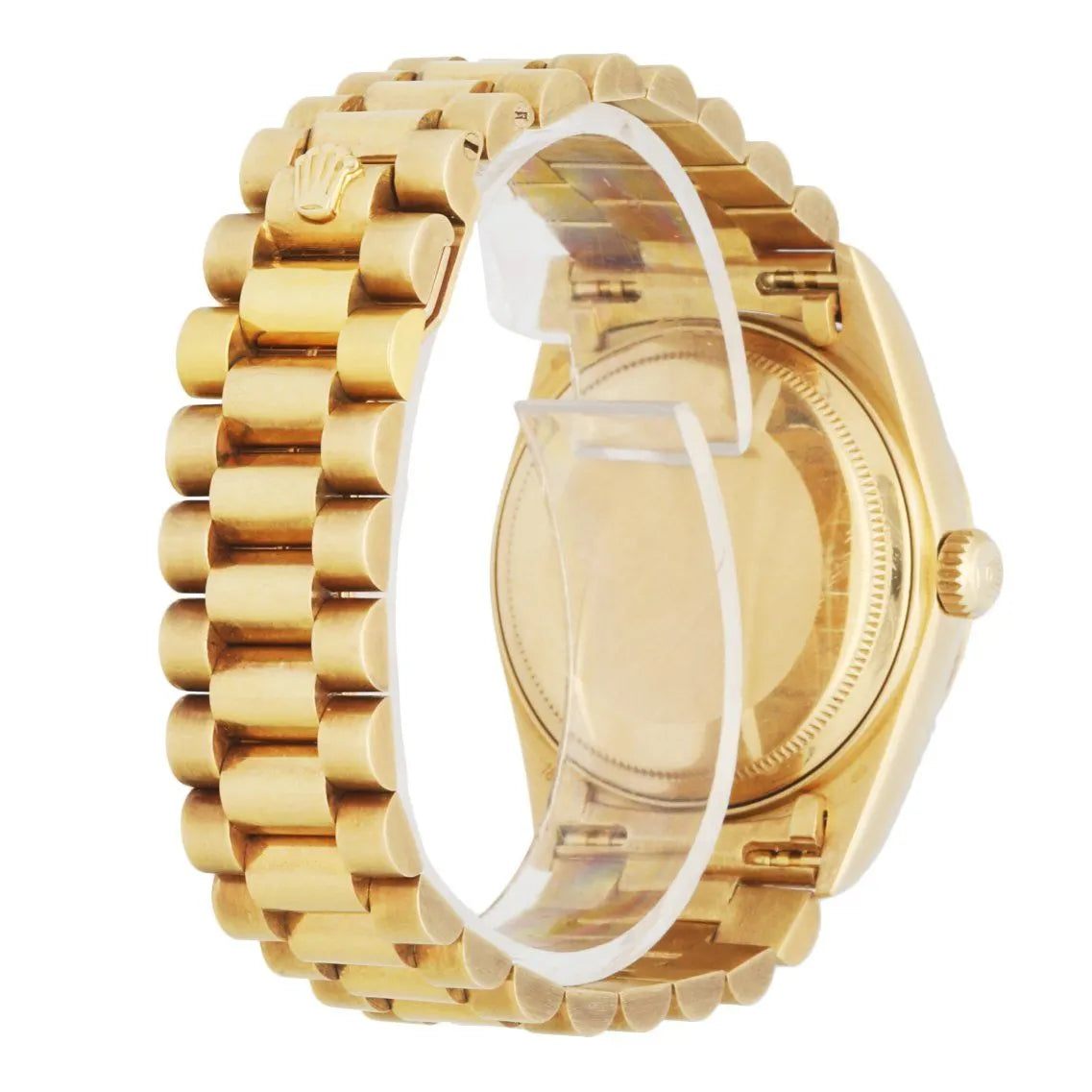 day Rolex Gold Champagne Diamond Dial - Hình 3