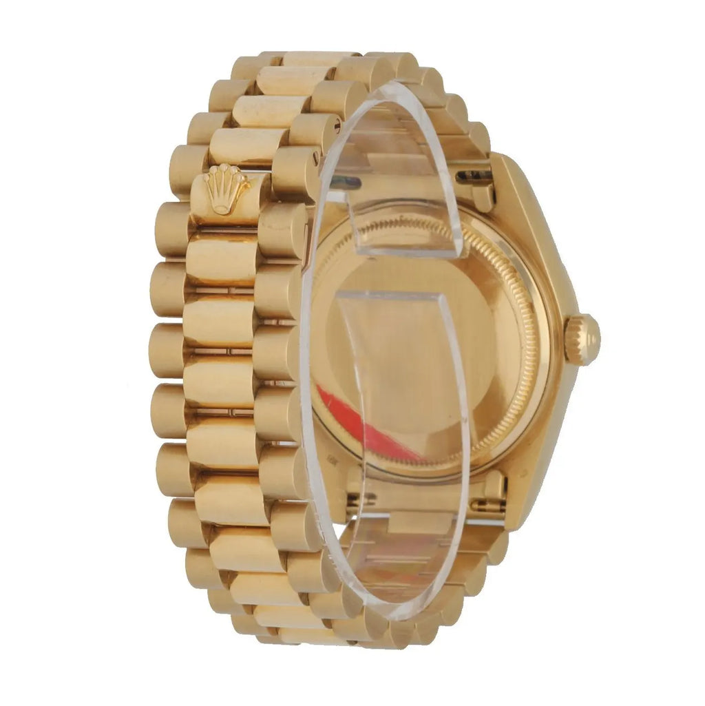 Rolex Day-Date Gold Champagne fluted - Hình 4