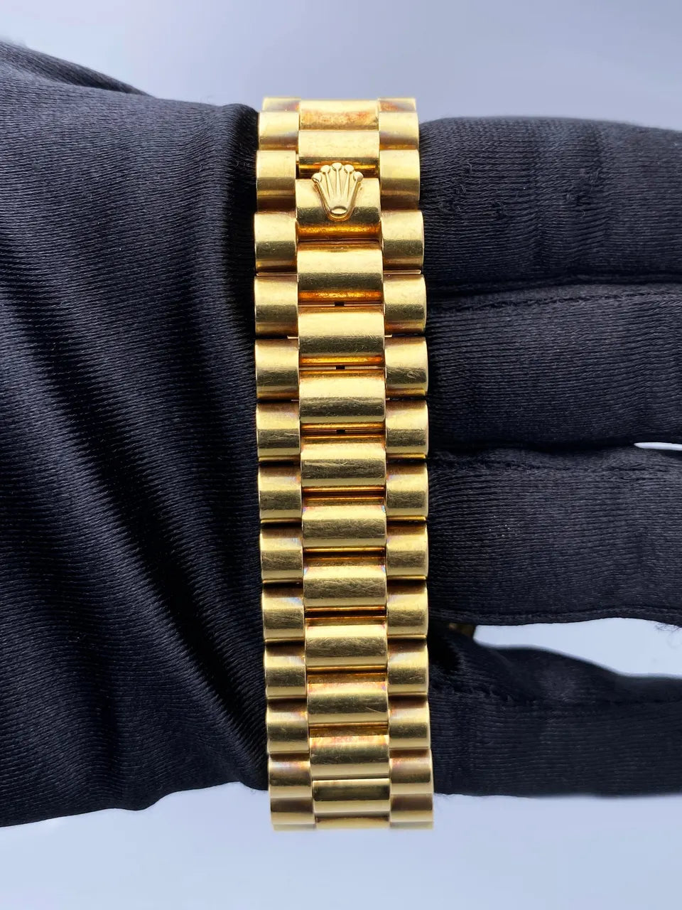 dial Rolex Day-Date Gold White - Hình 8