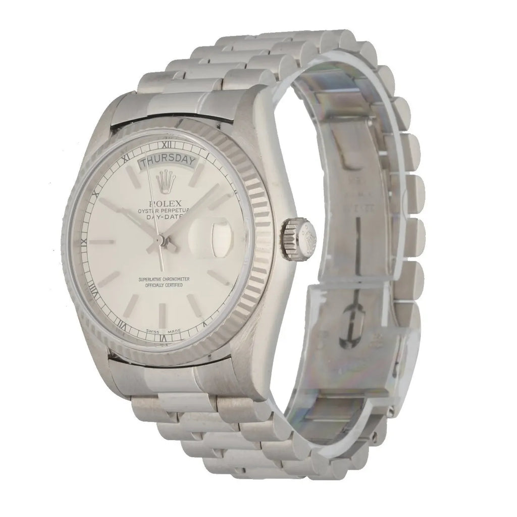 Rolex Silver Day-Date - Hình 2