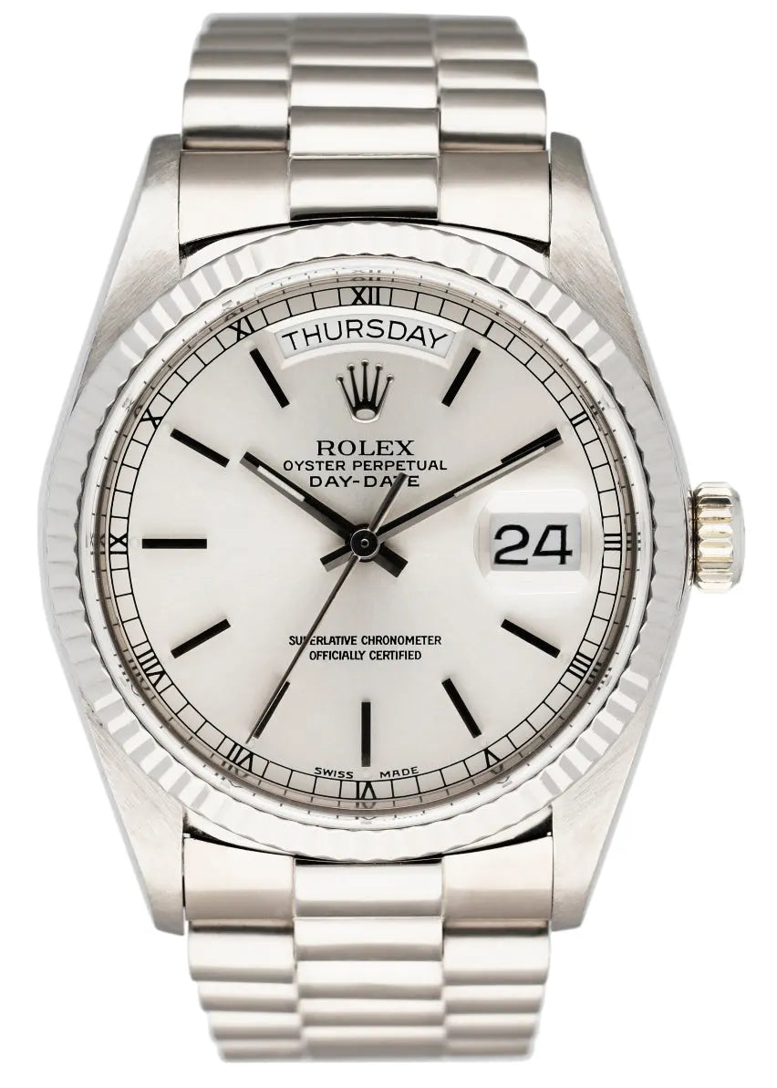 Rolex Day-Date Silver Dial