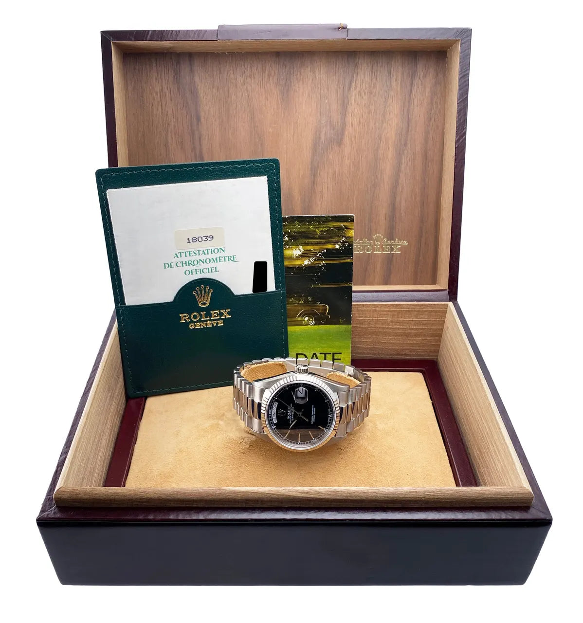 Rolex Day-Date Steel Black - Hình 2