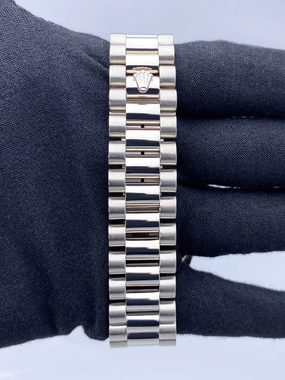 Rolex Day-Date Steel Black - Hình 8