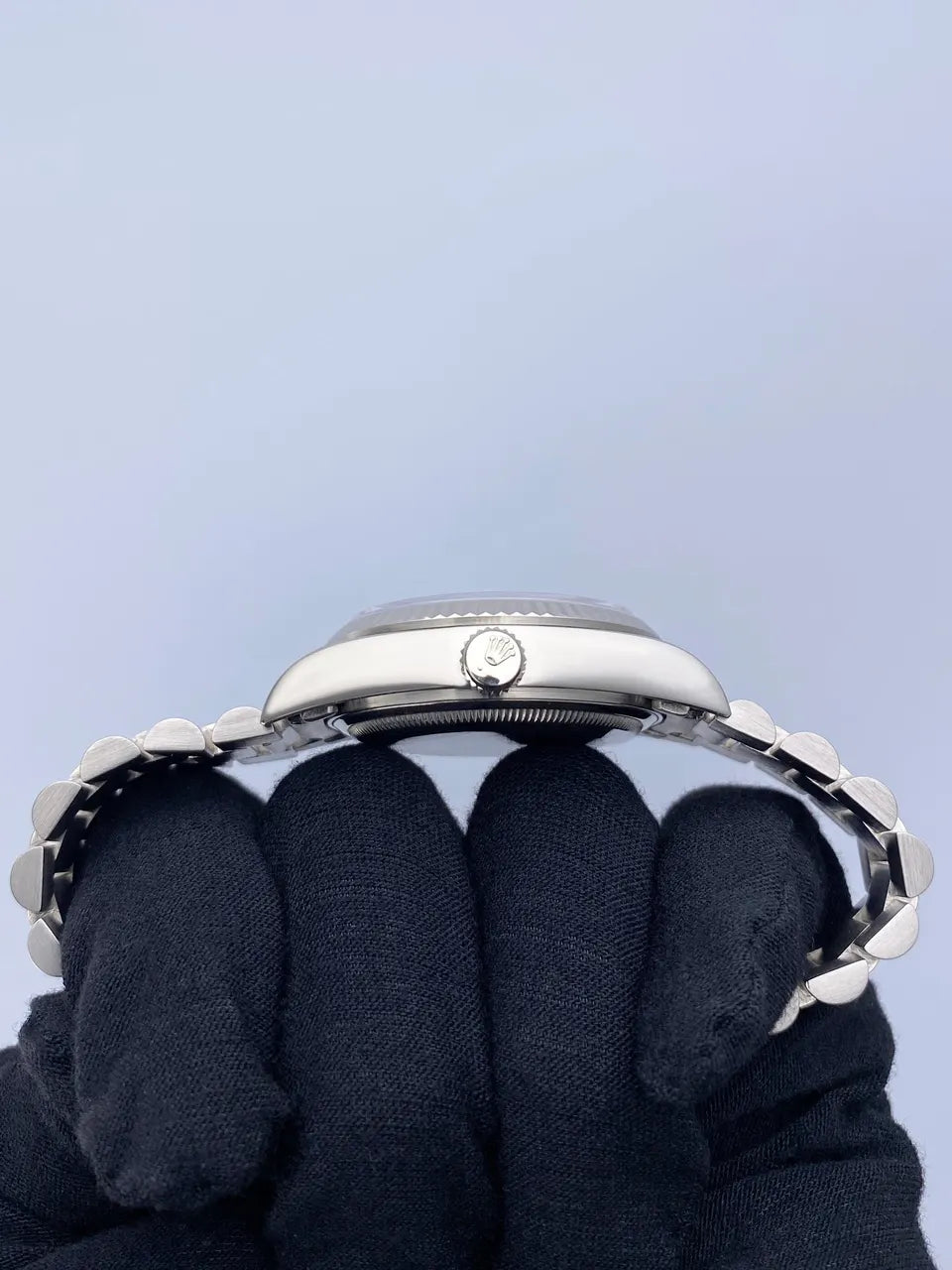 Rolex Day-Date Steel Black - Hình 5