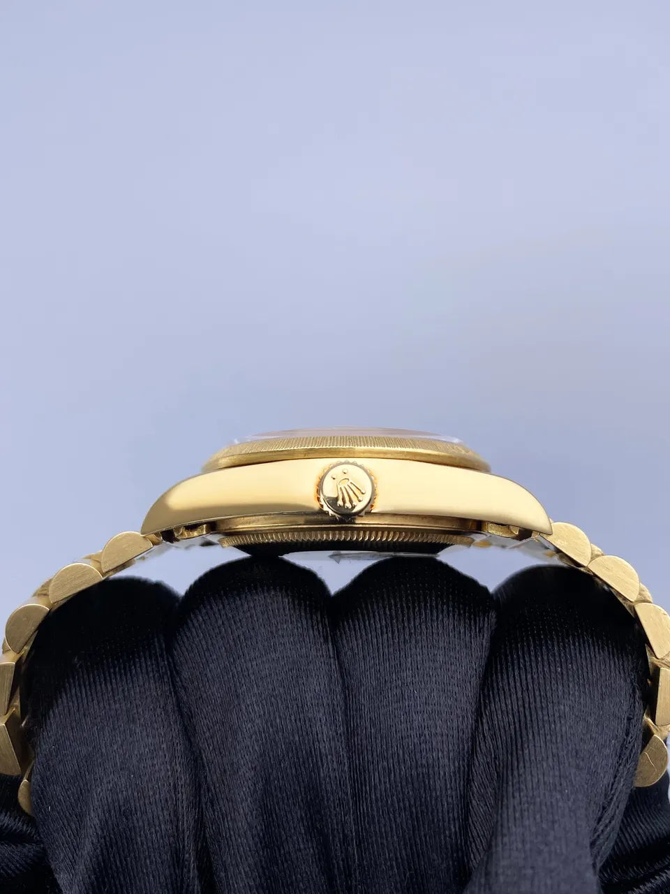 Rolex Gold Brown Diamond - Hình 3