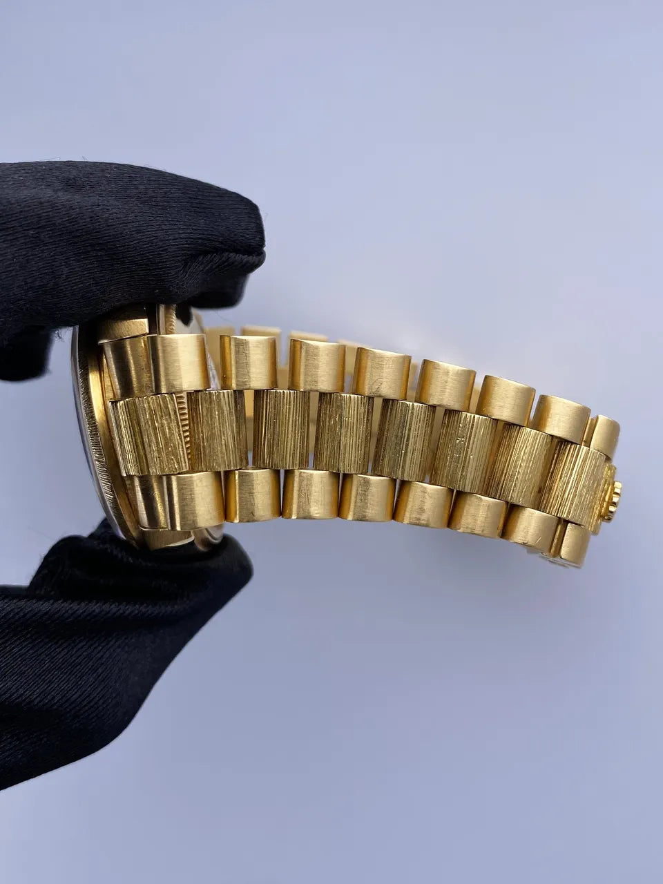Rolex Gold Brown Diamond - Hình 7