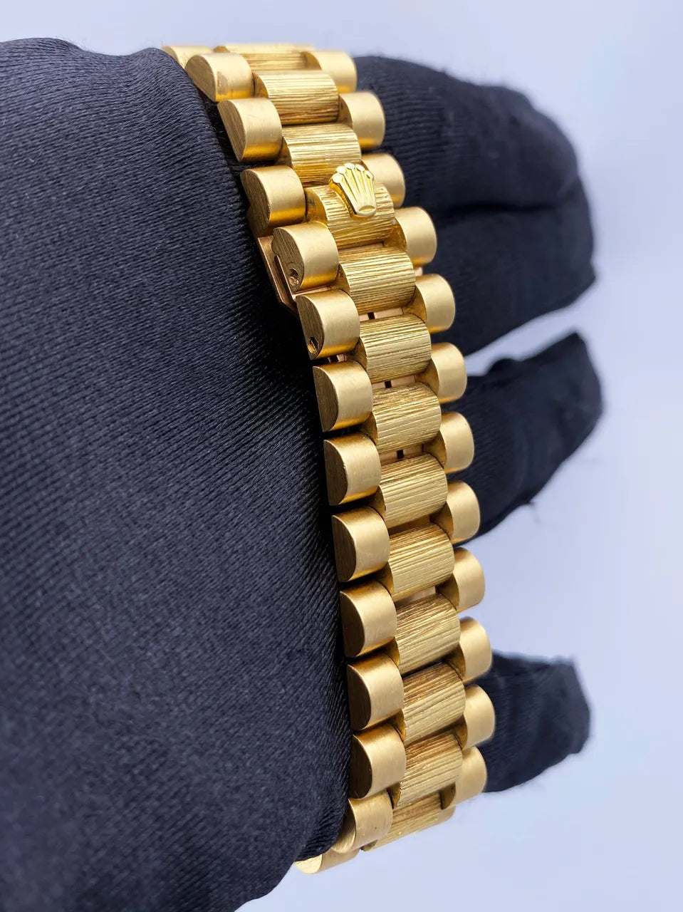 Rolex Gold Brown Diamond - Hình 5