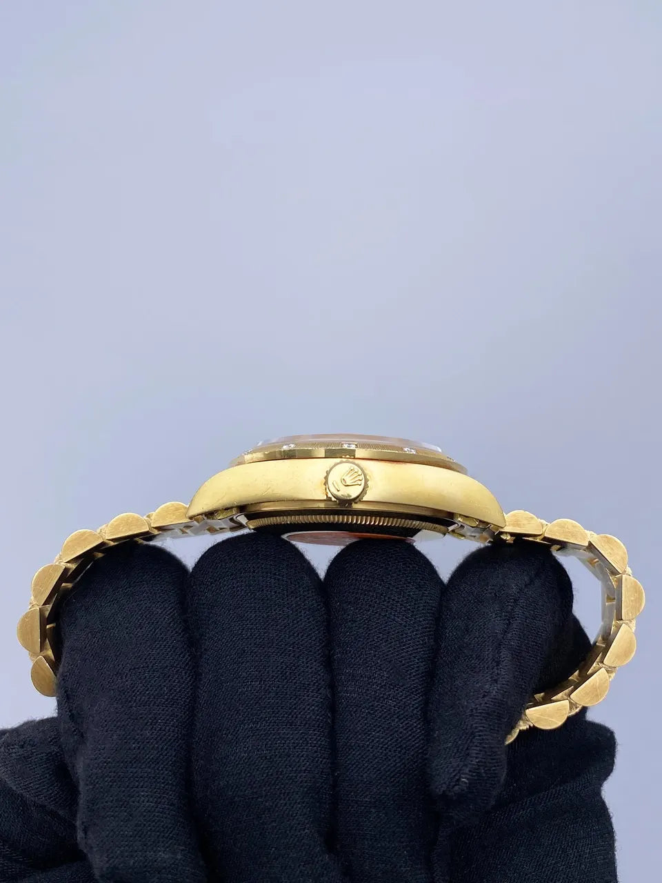 Rolex Gold Diamond Day-Date bezel - Hình 4