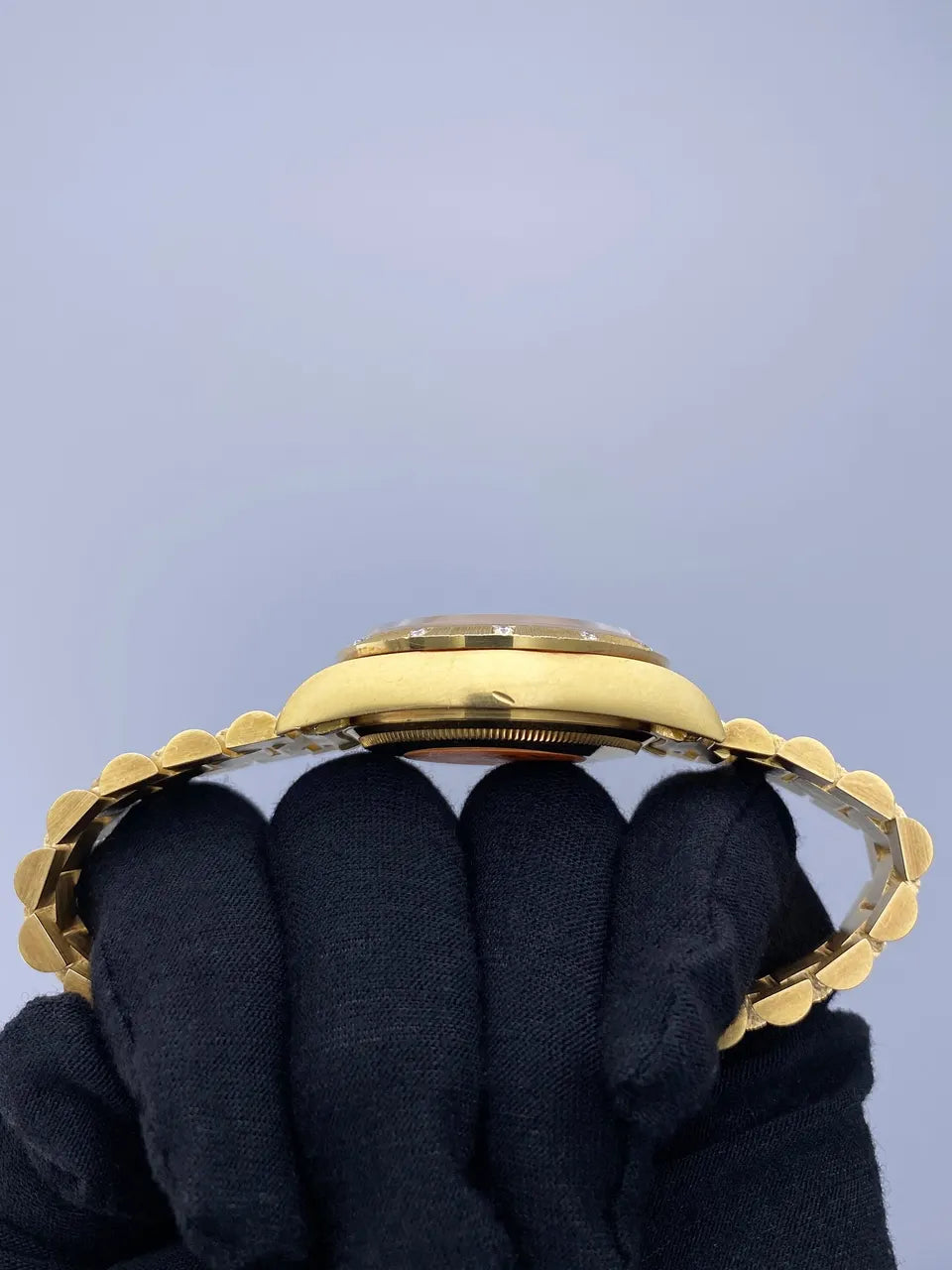 Rolex Gold Diamond Day-Date bezel - Hình 5