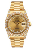 Rolex Gold Diamond Bezel