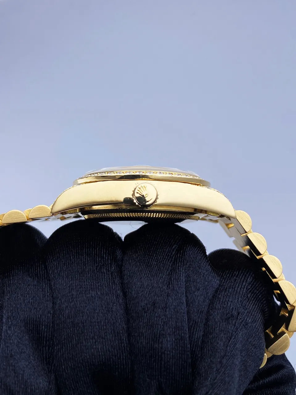 Rolex Gold Diamond Bezel - Hình 4