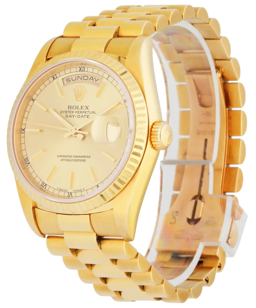 Rolex Gold Dial President - Hình 2
