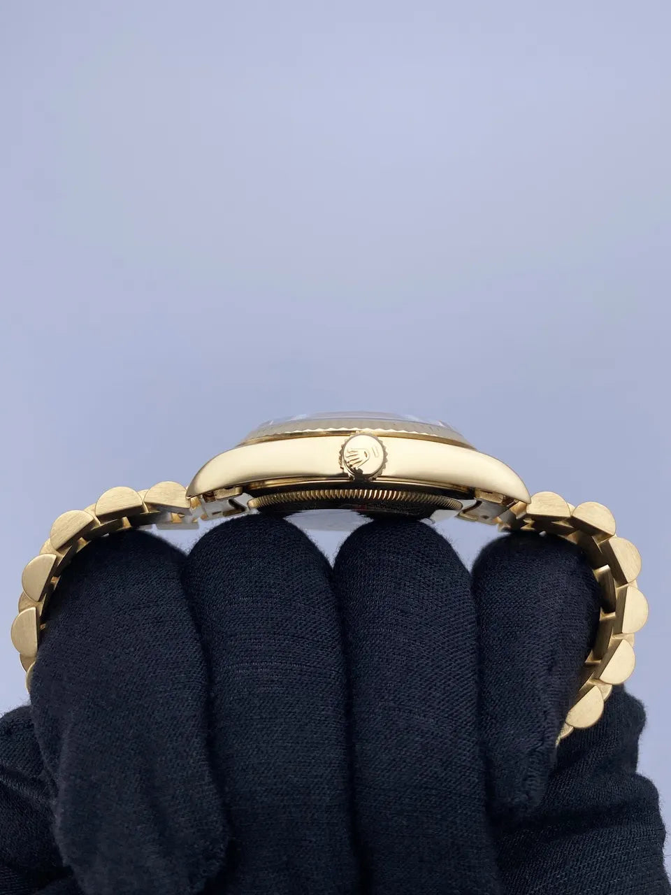 Rolex Blue Gold Presidential - Hình 4