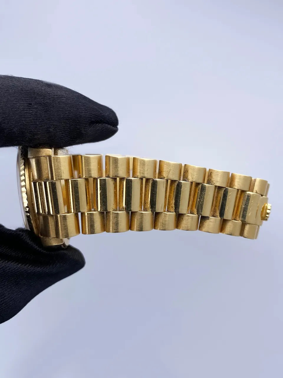 Rolex Day-Date Gold Diamond Champagne - Hình 8