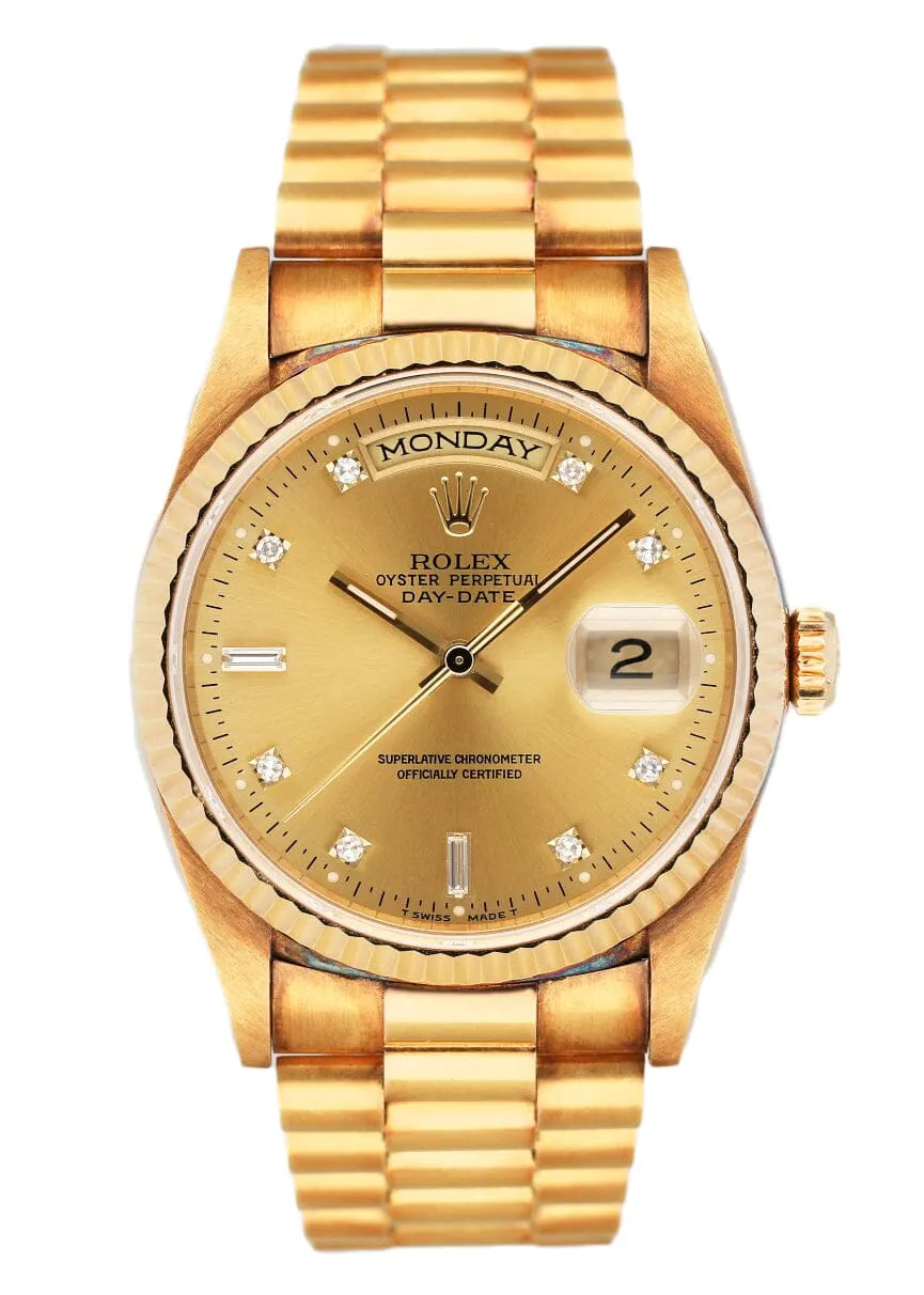 dial Rolex Gold Diamond Day-Date