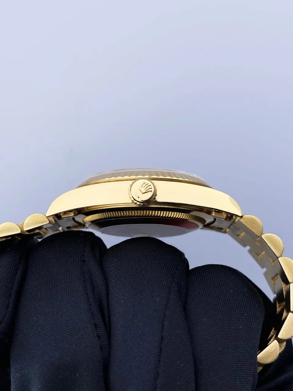 Rolex Gold Champagne Diamond - Hình 4