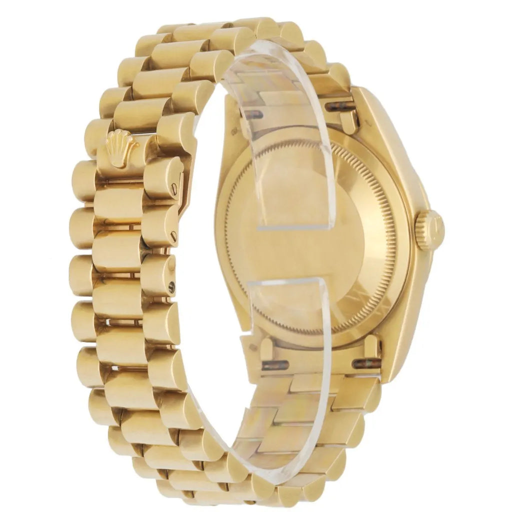 champagne Rolex Gold Diamond Day-Date - Hình 4