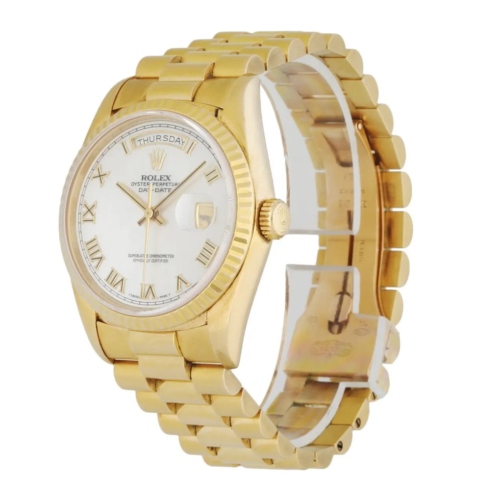 Rolex Day-Date Gold Pearl - Hình 2