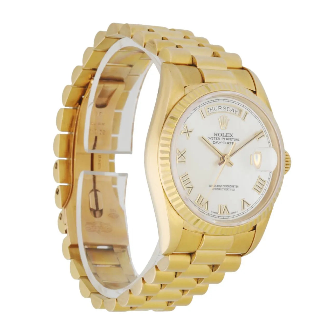 Rolex Day-Date Gold Pearl - Hình 3