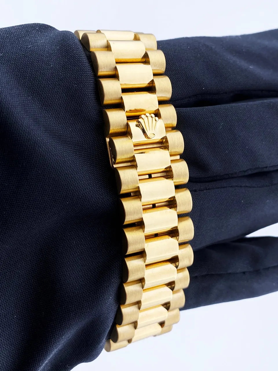 day Rolex Gold White Dial - Hình 5