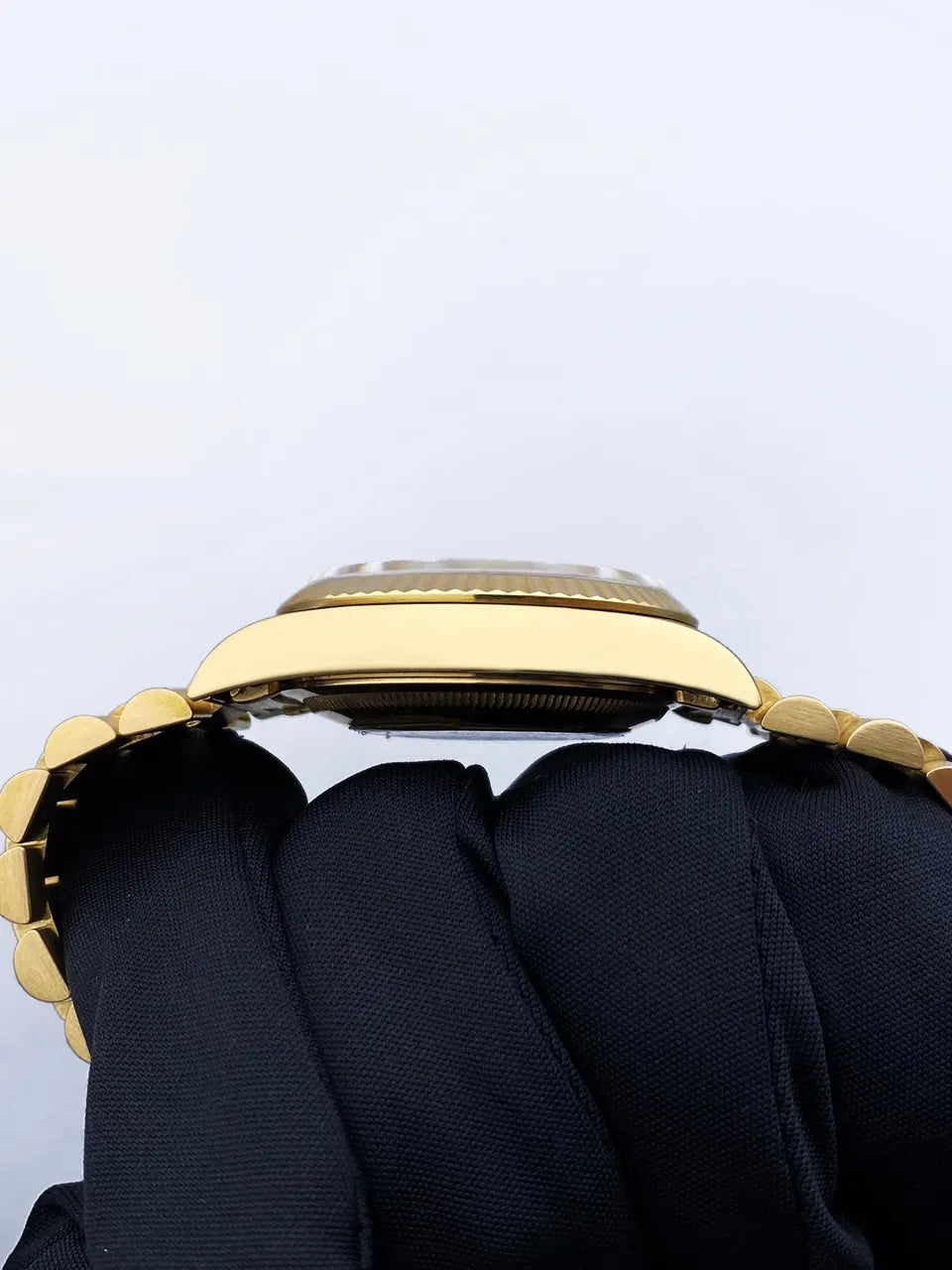 day Rolex Gold White Dial - Hình 4