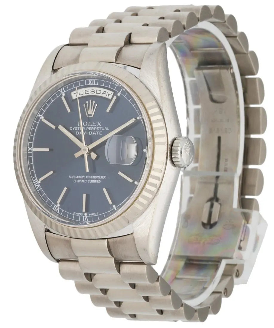 Rolex Day-Date Blue Dial - Hình 2