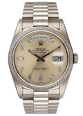 Platinum Day-Date Diamond Champagne