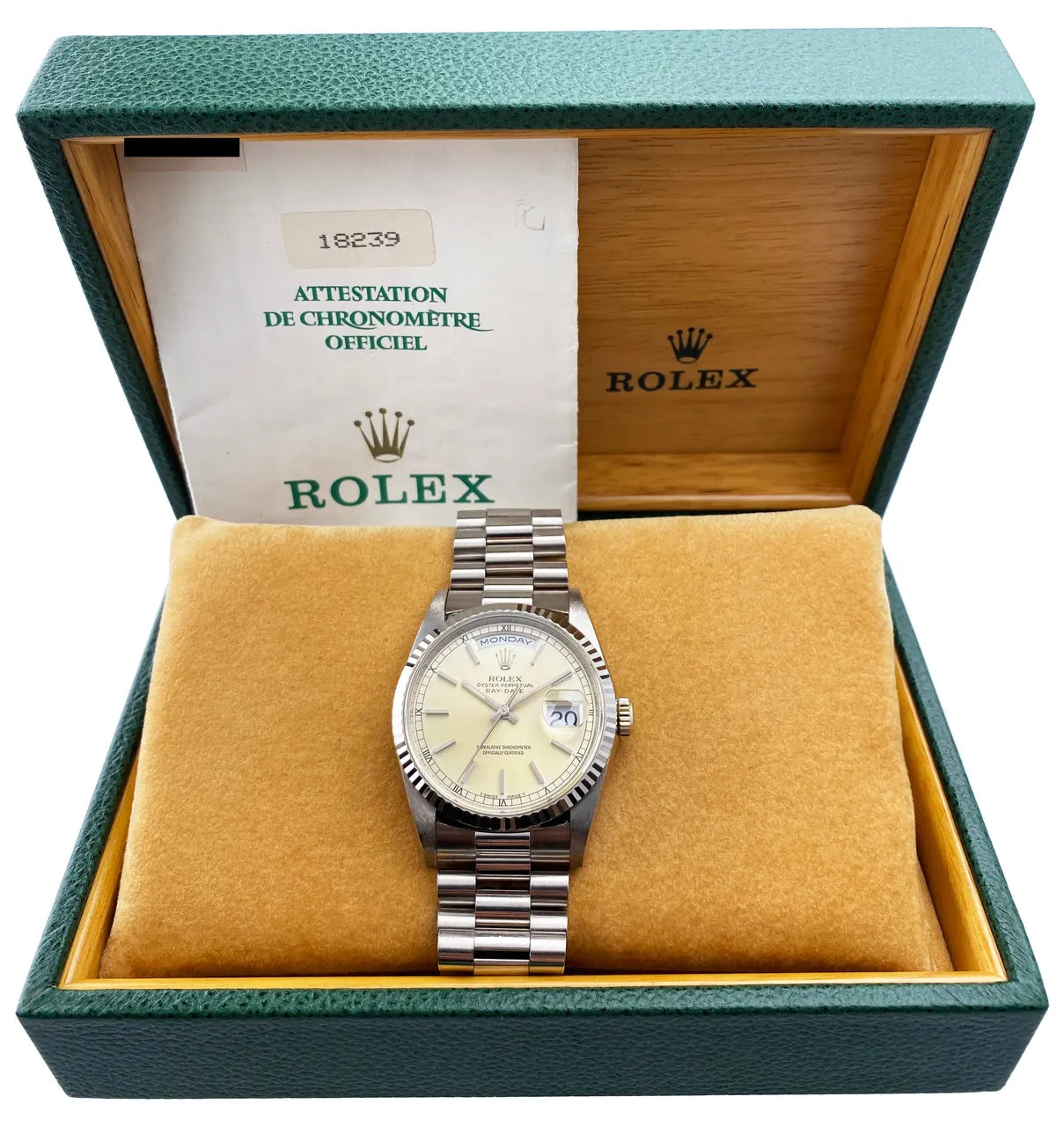 Rolex Platinum Day-Date - Hình 2