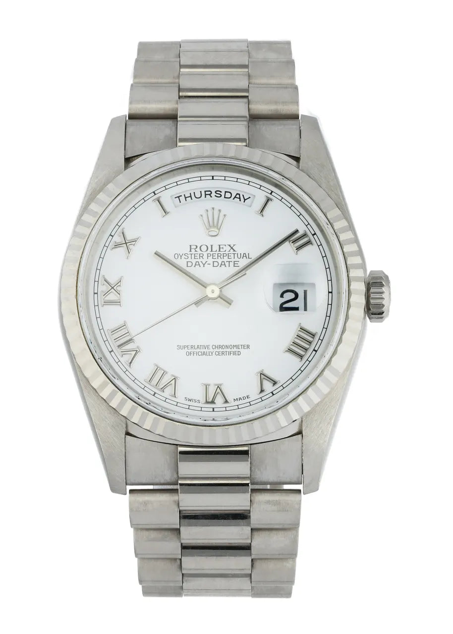 Rolex Day-Date White Dial