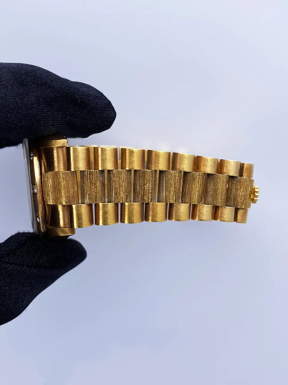 bezel Rolex Gold Diamond Day-Date - Hình 8