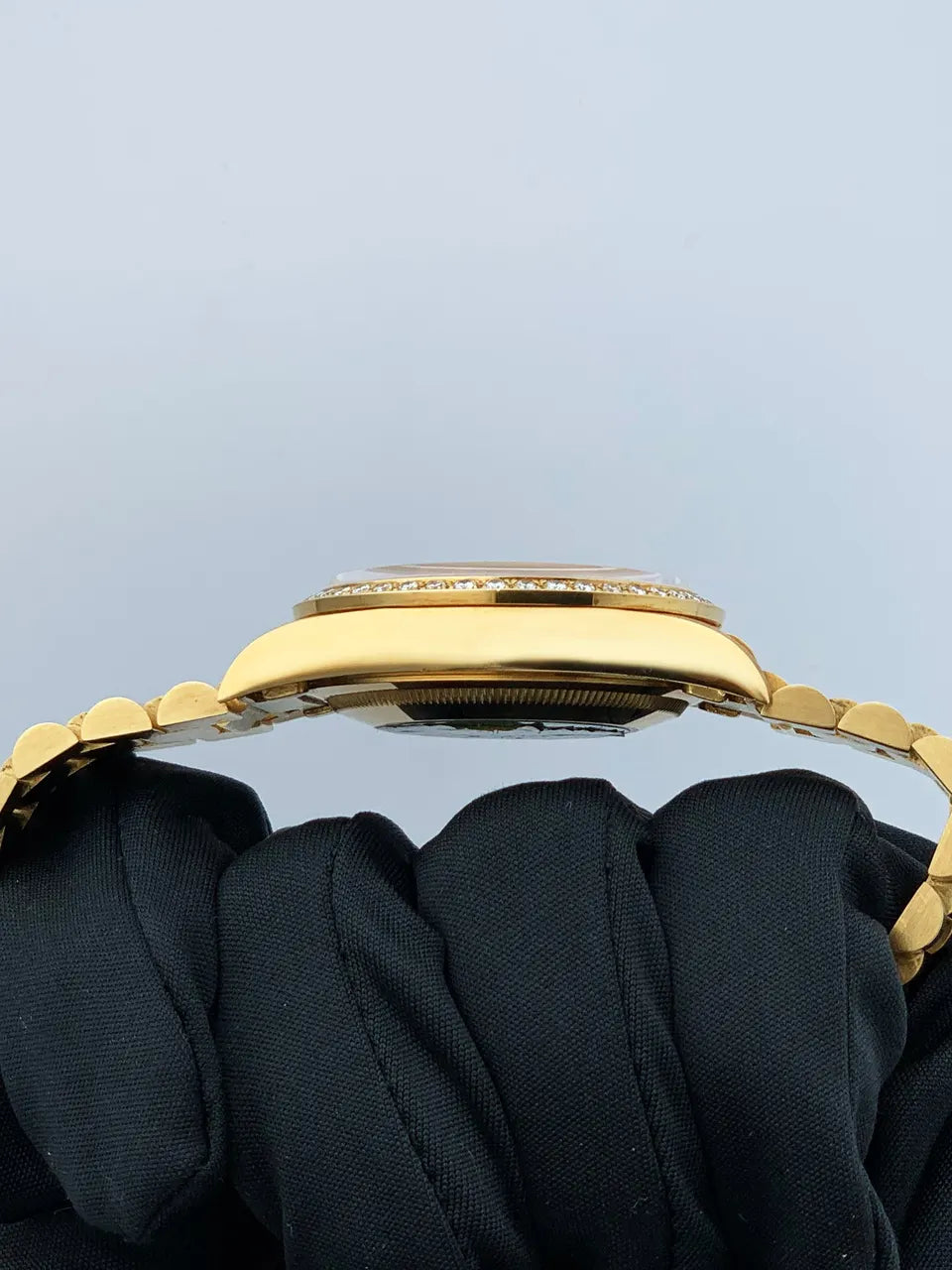 bezel Rolex Gold Diamond Day-Date - Hình 4