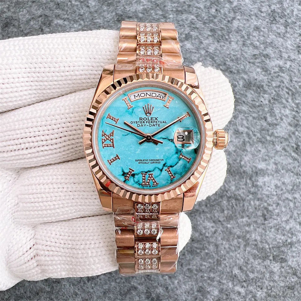 Rolex Turquoise Diamond Day-Date
