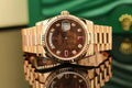 Rolex Chocolate Diamond President
