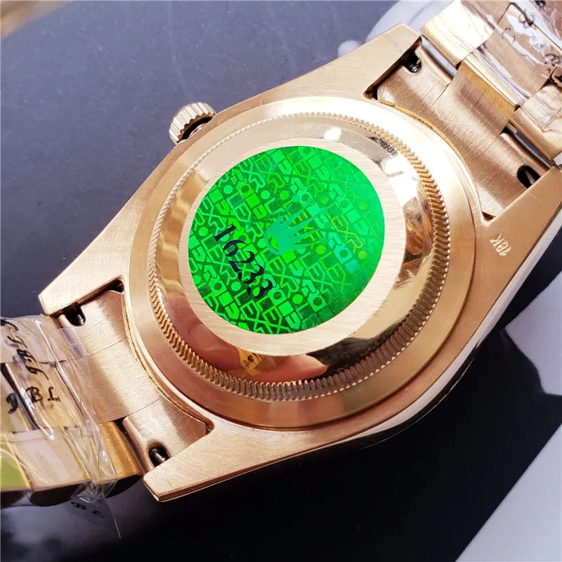 Rolex Gold Silver Day-Date - Hình 3