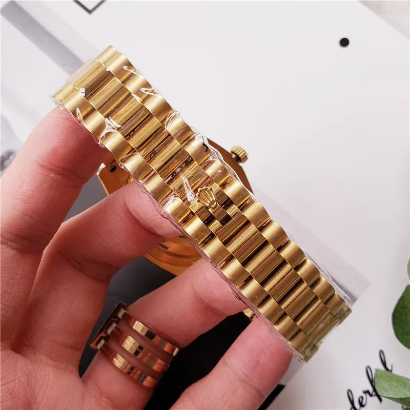 Rolex Gold Silver Day-Date - Hình 4