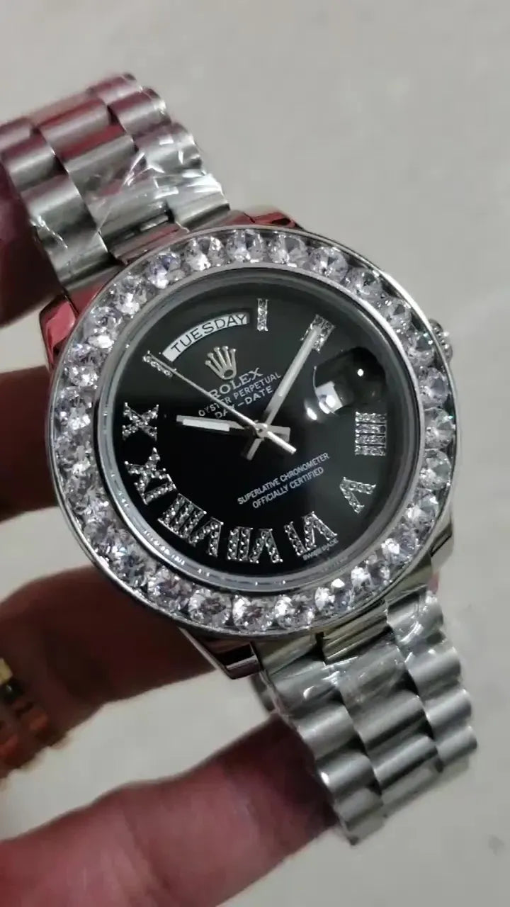 day Rolex Black Diamond Bezel