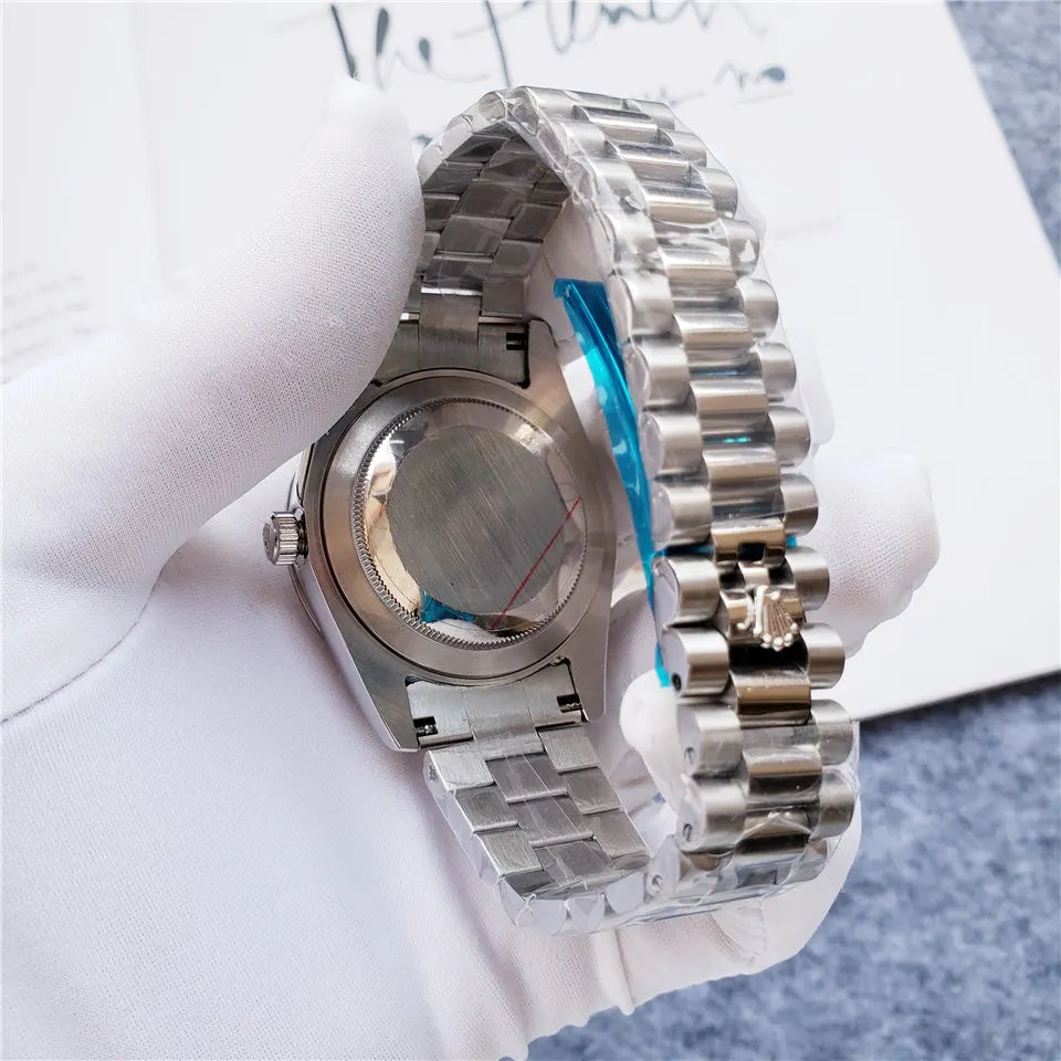 Rolex Day-Date Diamond Steel - Hình 3