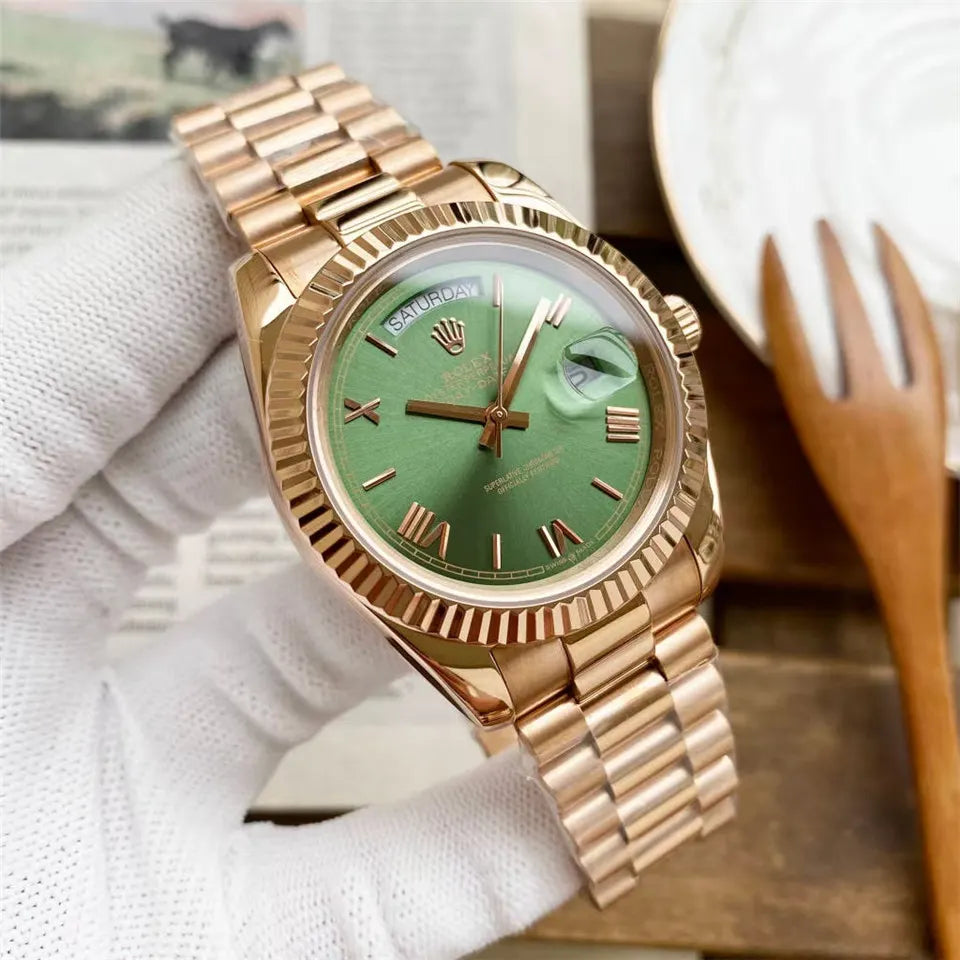day Rolex Olive Green Dial
