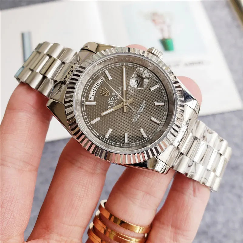 Rolex Day-Date Grey Dial - Hình 5