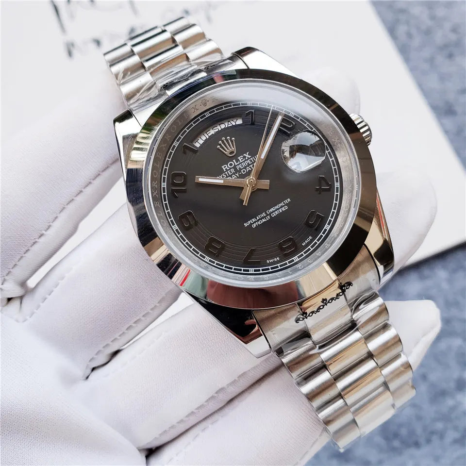 Rolex Anthracite Dial Steel - Hình 3