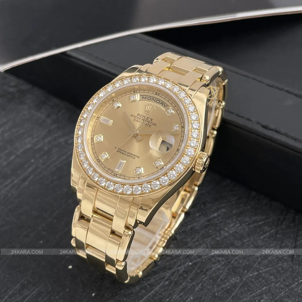 Rolex Day-Date Gold Diamond president