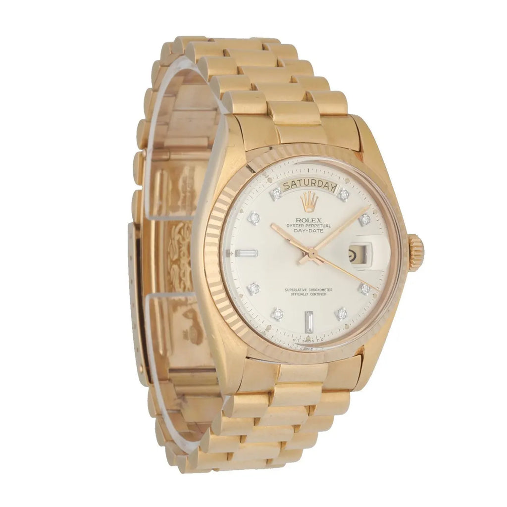 day Rolex Gold Diamond Dial - Hình 3