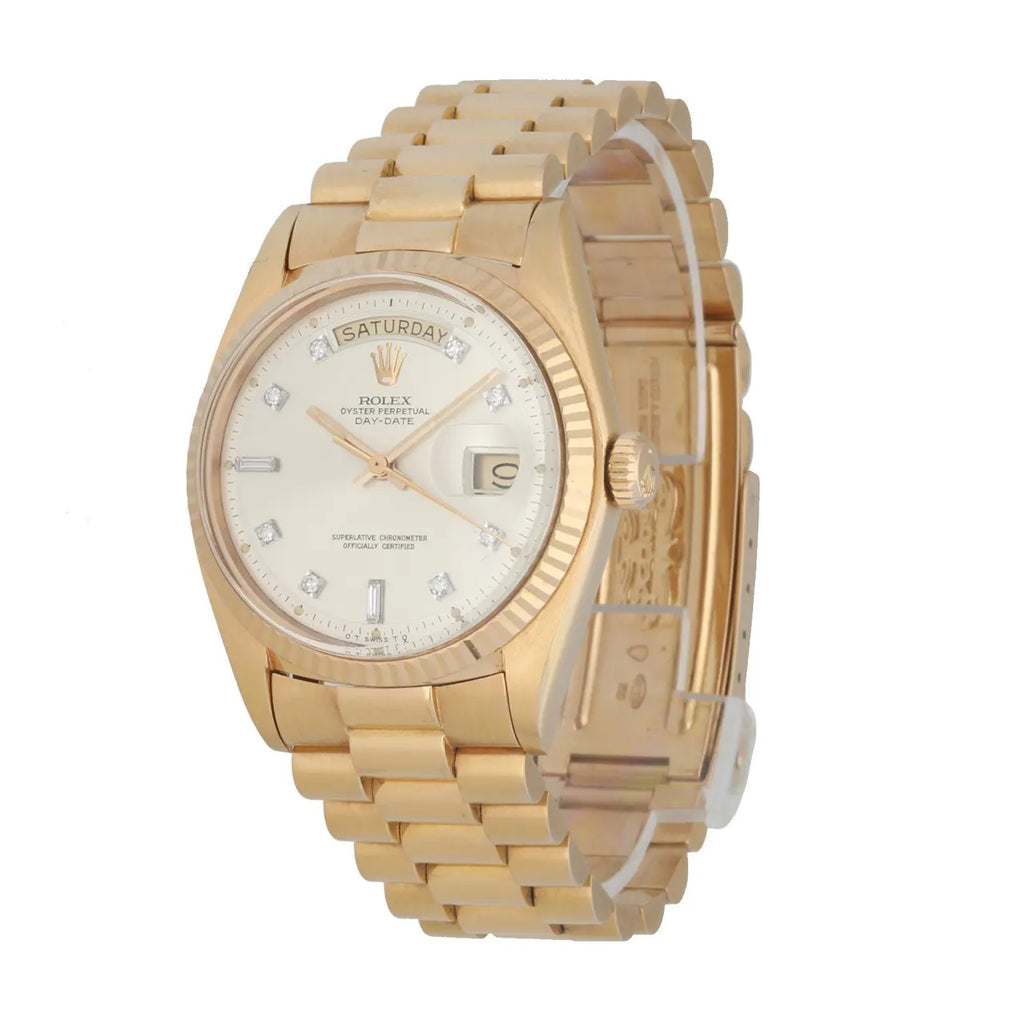 day Rolex Gold Diamond Dial - Hình 2